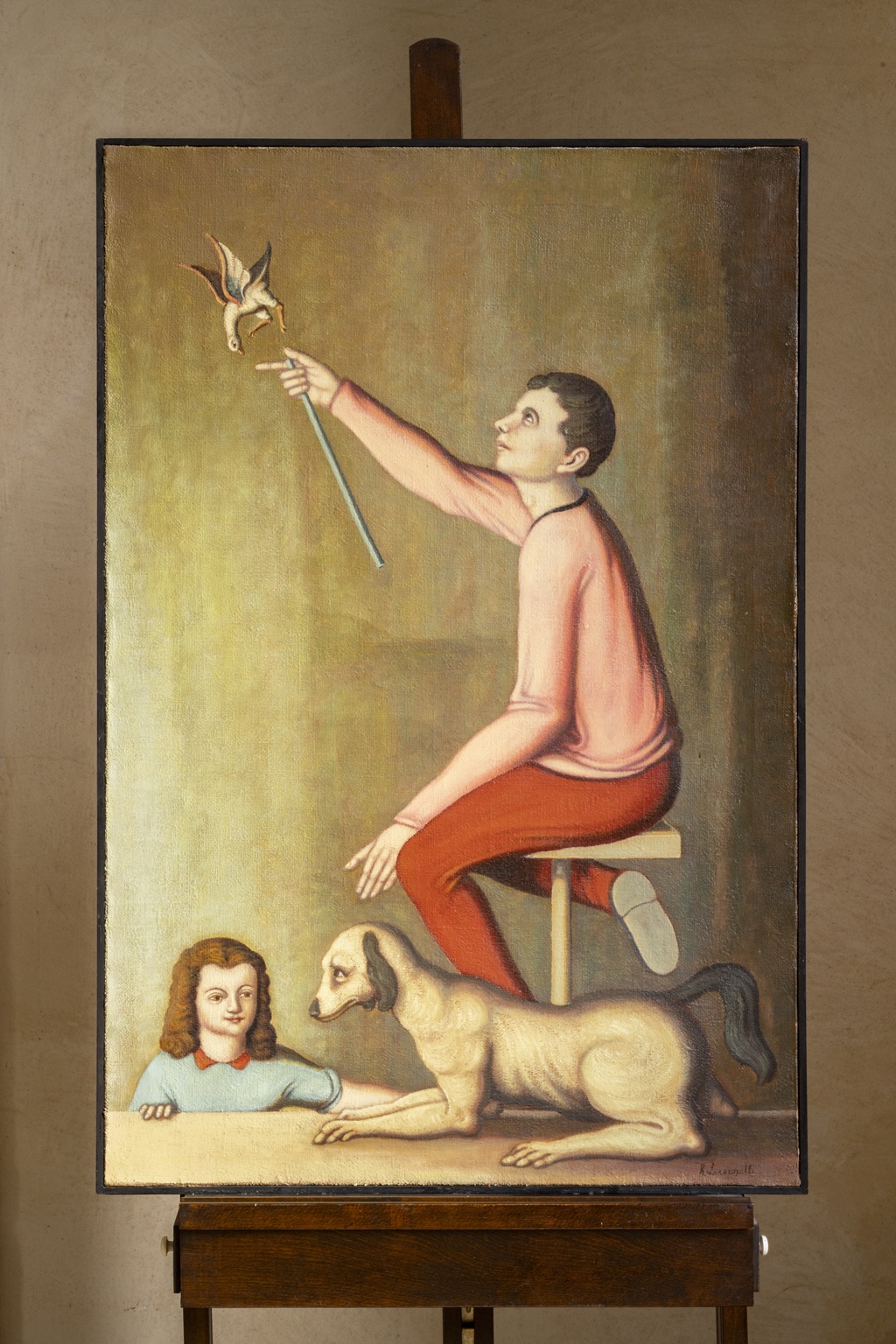 Raimondo Lorenzetti - Il cane come giocattolo